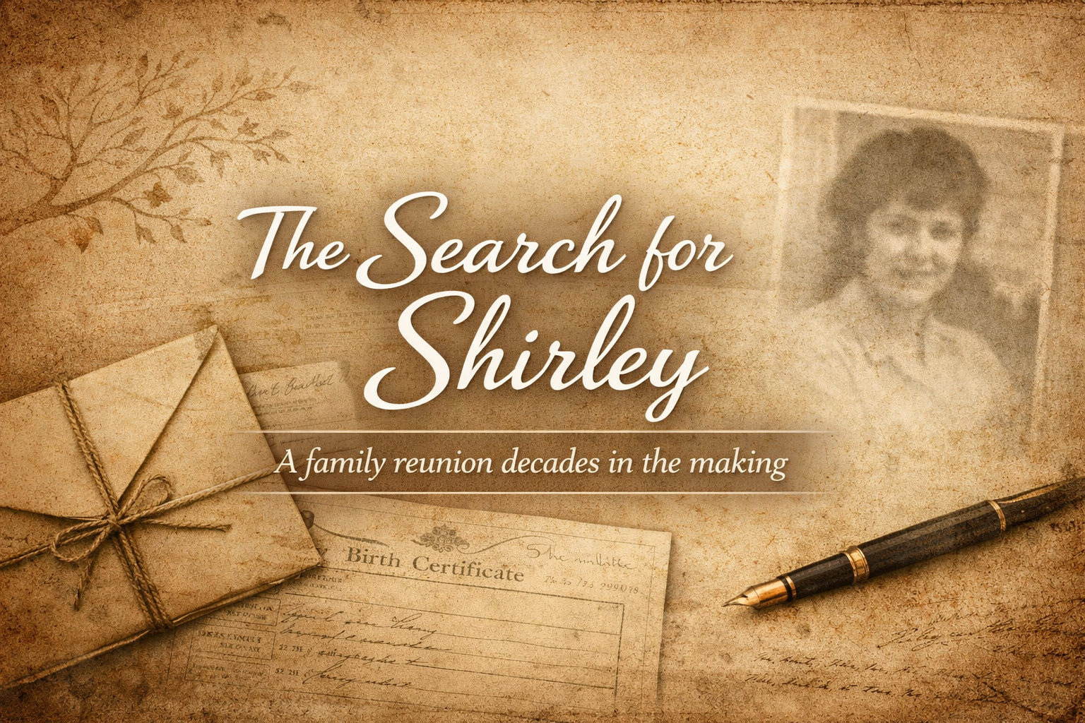 The Search for Shirley – genealogy story about an adopted man finding his birth mother decades later.